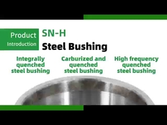 কাস্টম পাউডার ধাতুবিদ্যা বিমেটাল খননকারীর বুম বুশিং আন্ডারকার পার্টস 20CrMnTi বুশিং